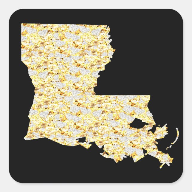 ADESIVO QUADRADO LOUISIANA (Frente)