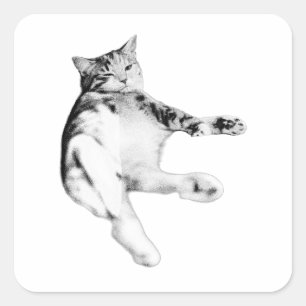 Adesivo Quadrado Lounger Diagonal