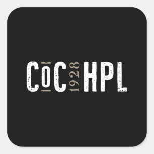 Adesivo Quadrado Lovecraft CoC