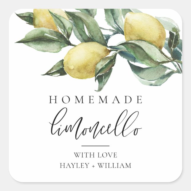 Adesivo Quadrado Lucas Limoncello (Frente)