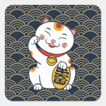Lucky Japanese Calico Cat | Maneki Neko