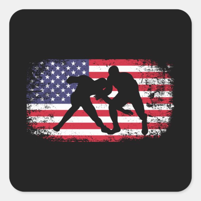 Adesivo Quadrado Luta (Frente)