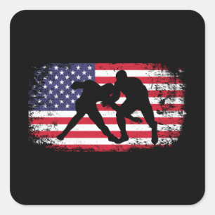 Adesivo Quadrado Luta