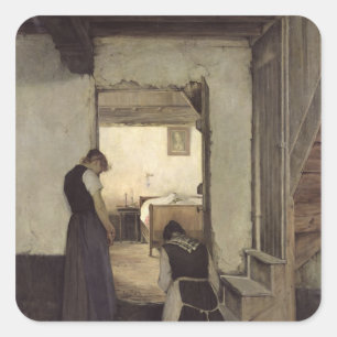 Adesivo Quadrado Luto