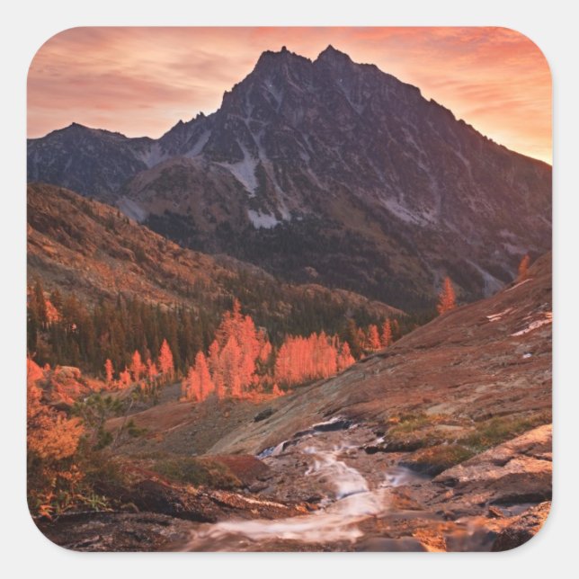 Adesivo Quadrado Luz de outubro na Bacia do Farol (Frente)