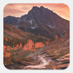 Adesivo Quadrado Luz de outubro na bacia do farol