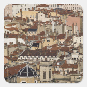 Adesivo Quadrado Lyon, França