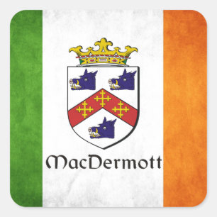 Adesivo Quadrado MacDermott Irlandês
