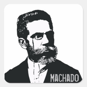 Adesivo Quadrado Machado de Assis