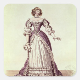 Adesivo Quadrado Madame Moliere, nee Armande Bejart