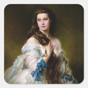 Adesivo Quadrado Madame Rimsky-Korsakov