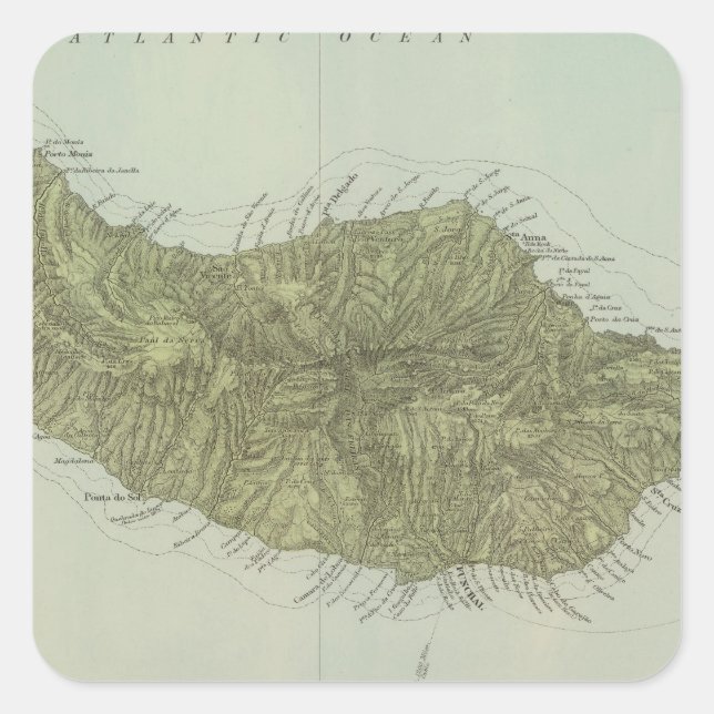 Adesivo Quadrado Madeira (Frente)