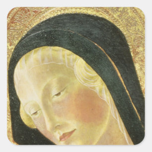 Adesivo Quadrado Madonna e criança