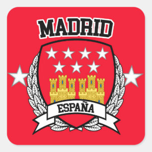 Adesivo Quadrado Madrid