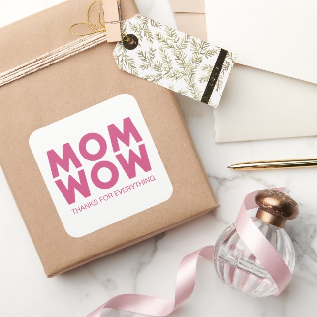 Adesivo Quadrado Mãe! (Presentear)