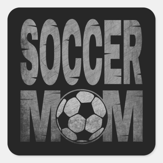 ADESIVO QUADRADO MÃE DE FUTEBOL  (Frente)