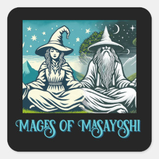 Adesivo Quadrado Mages of Masayoshi Sticker