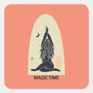 Adesivo Quadrado Magic Time Sticker(s)