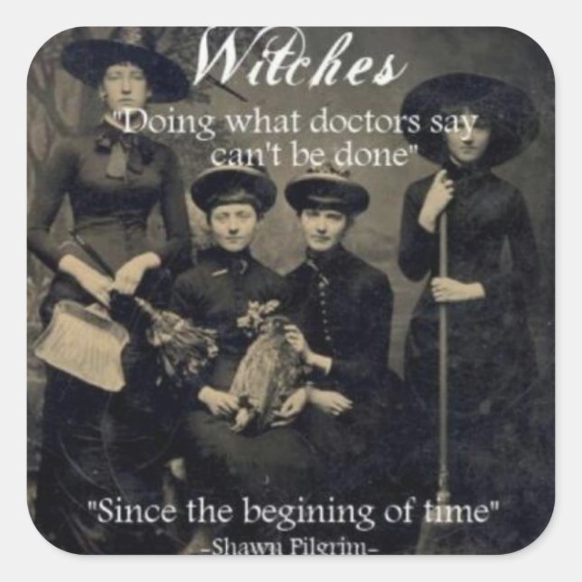 Adesivo Quadrado Magick - Fazendo o que não pode ser feito (Frente)