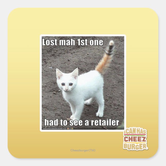 Adesivo Quadrado Mah 1rua 1 Perdido (Frente)