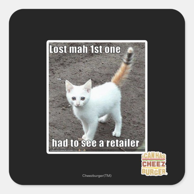 Adesivo Quadrado Mah 1rua 1 Perdido (Frente)