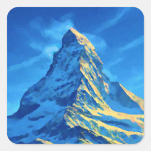 Adesivo Quadrado Majexpressa Matterhorn