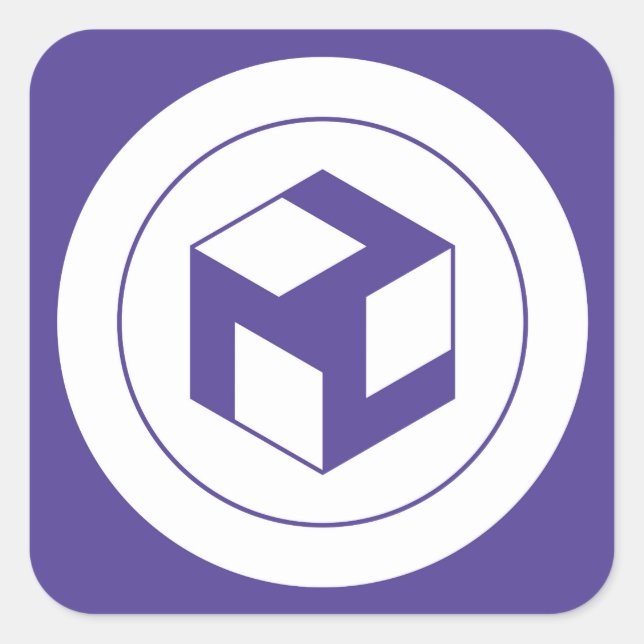 Adesivo Quadrado Male Antahkarana - Yang Antahkarana (Frente)