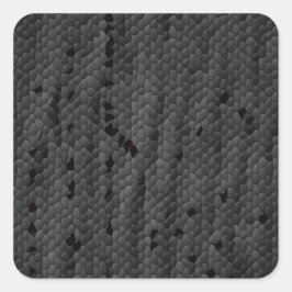 Adesivo Quadrado Mamba Preto em Ilustração,Arte