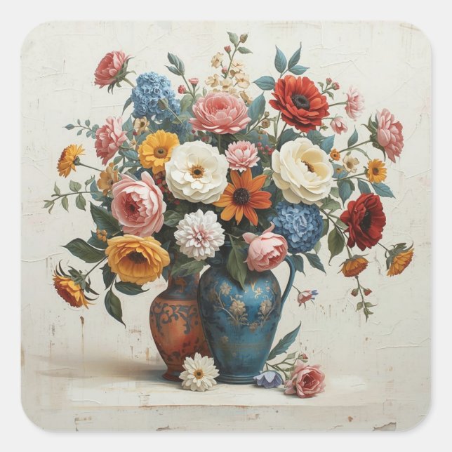 Adesivo Quadrado Mamma Mia! - Nonna Mia!  (Frente)