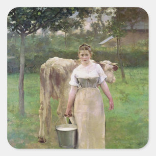Adesivo Quadrado Manda Lametrie, empregada doméstica da fazenda,
