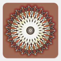 Mandala de cobre rica