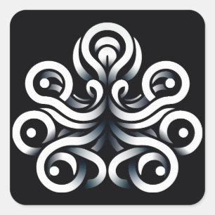 Adesivo Quadrado Mandalas Geométricos Sagrados Zen Mínimos Abstrato