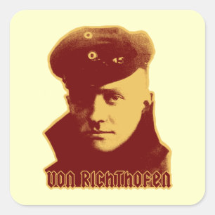 Adesivo Quadrado Manfred Von Richthofen