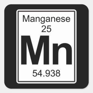 Adesivo Quadrado Manganês - Manganês