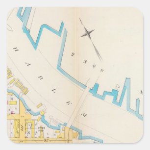 Adesivo Quadrado Manhatten, New York 4