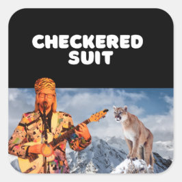 Adesivo Quadrado Mantenha os cupins na baía.