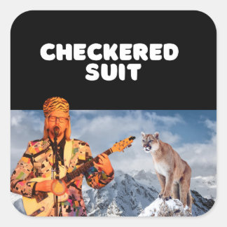 Adesivo Quadrado Mantenha os cupins na baía.