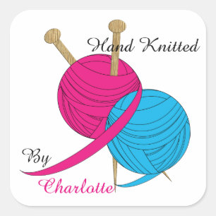 Adesivo Quadrado Mão-Mão Personalizada