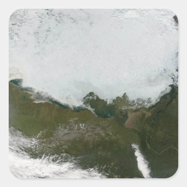 Adesivo Quadrado Mar de Beaufort (Frente)