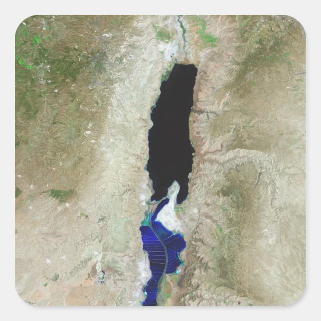 Adesivo Quadrado Mar de Morto (Frente)