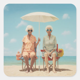 Adesivo Quadrado Marbella Ladies