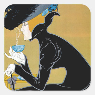 Adesivo Quadrado Marco Polo Tea