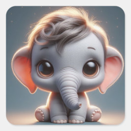 Adesivo Quadrado "Marcus"