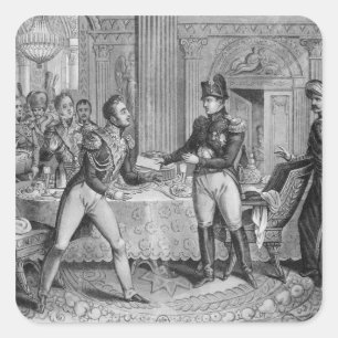 Adesivo Quadrado Marechal Pierre Francois Joseph Lefebvre