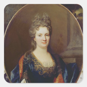 Adesivo Quadrado Marguerite Arouet de Marie, c.1700