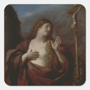 Adesivo Quadrado Maria Madalena no Penitence (óleo em canvas) 2