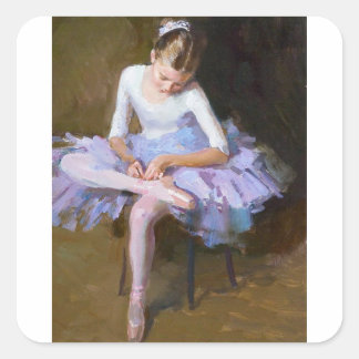 Adesivo Quadrado Maria Molodykh, 2007 Ballerina