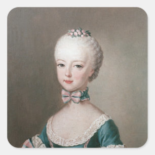 Adesivo Quadrado Marie Antoinette
