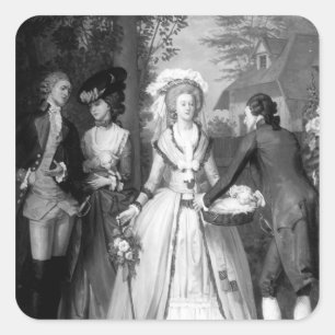 Adesivo Quadrado Marie-Antoinette de Habsburgo-Lorena