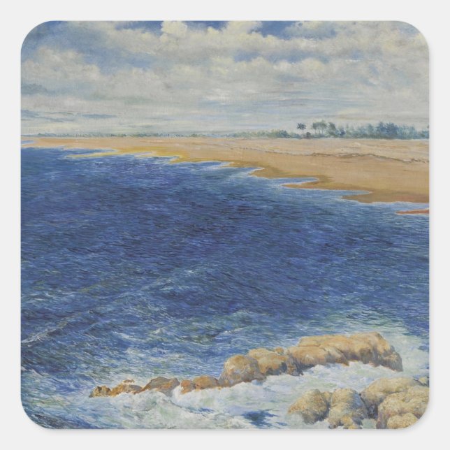 Adesivo Quadrado Marina - Joaquín Clausell (Frente)